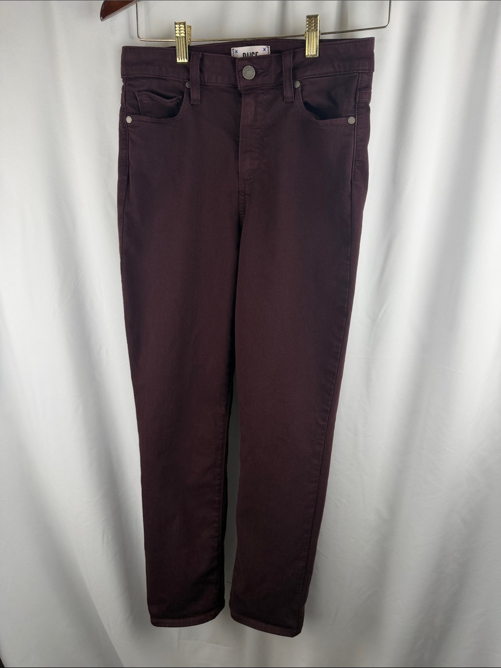 PAIGE Plum Hoxton Slim Jeans